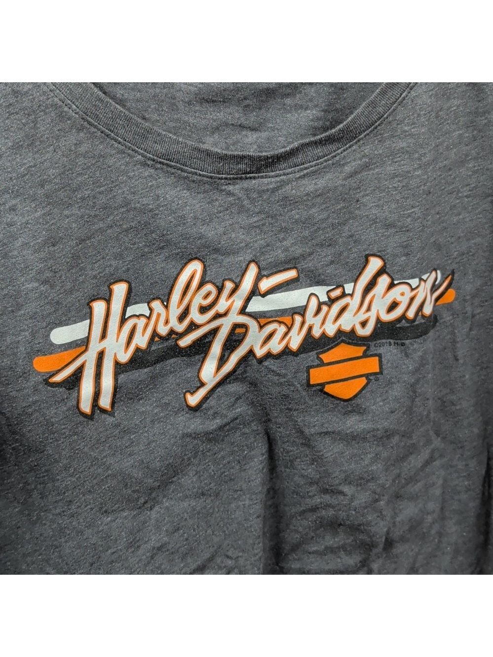 Harley-Davidson Gray T-Shirt XL Like New - Picture 2 of 6